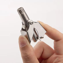 Load image into Gallery viewer, Men's Metal Manual Nose Hair Trimmer Cleaning Nose Hair Clipper Portable Washable Nose Hair Remover Nose Hair Cleaning Tool
