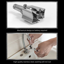 Load image into Gallery viewer, Men's Metal Manual Nose Hair Trimmer Cleaning Nose Hair Clipper Portable Washable Nose Hair Remover Nose Hair Cleaning Tool
