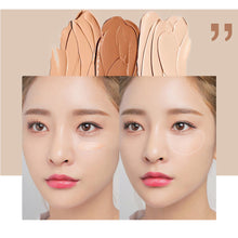 Load image into Gallery viewer, Tri-color Concealer Cover Dark Circles Spots Acne Marks Brightening Moisturizing Delicate Concealer Facial Makeup Cosmetics

