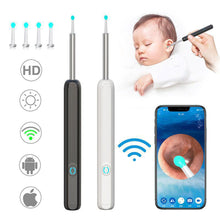 Load image into Gallery viewer, HD Intelligent Wireless Visual Earpick Rechargeable Luminous Earpick Ear Endoscope Ear Wax Removal Tool Ear Cleaning Care
