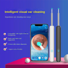 Load image into Gallery viewer, HD Intelligent Wireless Visual Earpick Rechargeable Luminous Earpick Ear Endoscope Ear Wax Removal Tool Ear Cleaning Care
