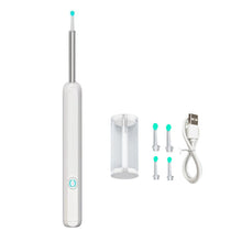Load image into Gallery viewer, HD Intelligent Wireless Visual Earpick Rechargeable Luminous Earpick Ear Endoscope Ear Wax Removal Tool Ear Cleaning Care
