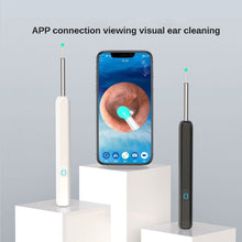 Load image into Gallery viewer, HD Intelligent Wireless Visual Earpick Rechargeable Luminous Earpick Ear Endoscope Ear Wax Removal Tool Ear Cleaning Care
