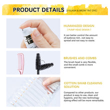 Load image into Gallery viewer, Natural Stereoscopic Eyebrow Dye Cream Set Waterproof Sweatproof Natural Long-lasting Eyebrow Dye Set Eyebrow Cosmetics
