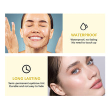 Load image into Gallery viewer, Natural Stereoscopic Eyebrow Dye Cream Set Waterproof Sweatproof Natural Long-lasting Eyebrow Dye Set Eyebrow Cosmetics
