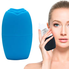 Load image into Gallery viewer, Silicone Face Ice Tray Soothing Sensitivity Eliminating Swelling Shrinking Pores Safe Recyclable Ice Tray Beauty Skin Care Tool
