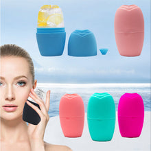 Load image into Gallery viewer, Silicone Face Ice Tray Soothing Sensitivity Eliminating Swelling Shrinking Pores Safe Recyclable Ice Tray Beauty Skin Care Tool
