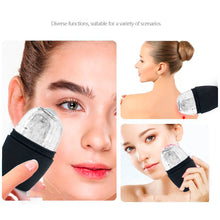Load image into Gallery viewer, Silicone Face Ice Tray Soothing Sensitivity Eliminating Swelling Shrinking Pores Safe Recyclable Ice Tray Beauty Skin Care Tool
