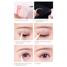Load image into Gallery viewer, 300pcs Water Adhesive Lace Eyelid Stickers Breathable Skin-friendly Invisible Long-lasting Eyelid Stickers Beauty Tools
