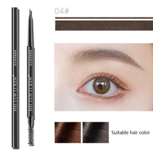 Load image into Gallery viewer, Natural Waterproof Sweatproof Eyebrow Pencil Long Lasting Fine Pointed Refill Eyebrow Pencil Eye Brow Makeup Cosmetics
