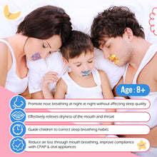 Load image into Gallery viewer, Children Adult Mouth Breathing Correction Stickers Anti-snoring Improving Mouth Breathing Mouth Strips Sleeping Care
