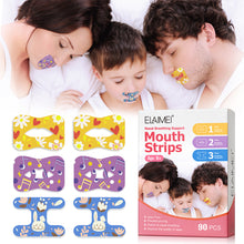 Load image into Gallery viewer, Children Adult Mouth Breathing Correction Stickers Anti-snoring Improving Mouth Breathing Mouth Strips Sleeping Care
