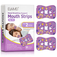 Load image into Gallery viewer, Children Adult Mouth Breathing Correction Stickers Anti-snoring Improving Mouth Breathing Mouth Strips Sleeping Care
