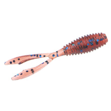 Load image into Gallery viewer, 10PCS Lure Twin-Tail Soft Bait Root Fishing Micro Objects Fork Tail Bait PVC With Glitter Bionic Bait 3.5CM/0.4G Fishing Equipment
