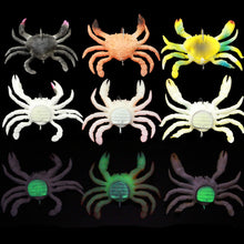 Load image into Gallery viewer, 10CM/40G Simulation Single Hook Crab Bait Deep Sea Fishing Long Cast Bottom Luminous Lure Bionic Bait Fishing Accessories
