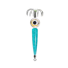 Load image into Gallery viewer, 2# Hook Multi-Color LED Lure Light Squid Style With Umbrella Hook Electroluminescent Underwater Fishing Light
