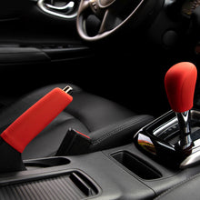 Load image into Gallery viewer, Silicone Car Case Gear Head Shift Collars Shift Knob Grips Cover Shift Lever Decoration Cover Accessories For Nissan LIVINA SYLPHY TIIDA TEANA
