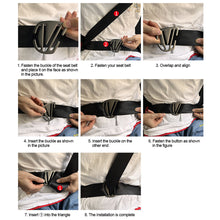 Load image into Gallery viewer, Car Adjuster Safety Seat Belt Anti-Neck Belt Positioner Stopper Shoulder Guard Buckle For Kids Safety Seat Belt Cover Accessories
