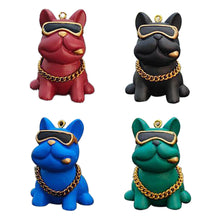 Load image into Gallery viewer, Car Interior Ornaments Trend Personality Bulldog With Sunglasses Auto Center Console Decoration Accessories

