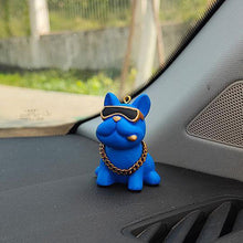 Load image into Gallery viewer, Car Interior Ornaments Trend Personality Bulldog With Sunglasses Auto Center Console Decoration Accessories
