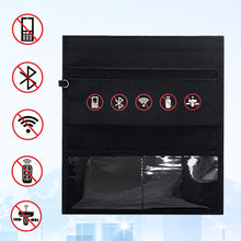 Load image into Gallery viewer, 12x20cm/25x28cm/35x45cm Car Key Radiation Protection Storage Bag Blocking Mobile Phone Anti-radiation Signal Shielding Bag
