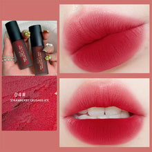 Load image into Gallery viewer, Matte Velvet Lip Gloss Non-fading Waterproof Long-lasting Nude Matte Lip Glaze Women Lip Makeup Cosmetics
