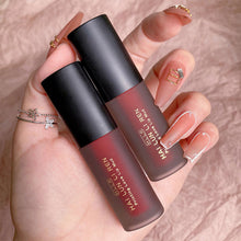 Load image into Gallery viewer, Matte Velvet Lip Gloss Non-fading Waterproof Long-lasting Nude Matte Lip Glaze Women Lip Makeup Cosmetics

