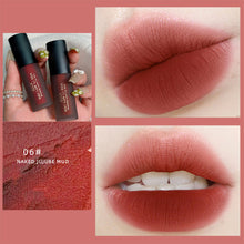 Load image into Gallery viewer, Matte Velvet Lip Gloss Non-fading Waterproof Long-lasting Nude Matte Lip Glaze Women Lip Makeup Cosmetics
