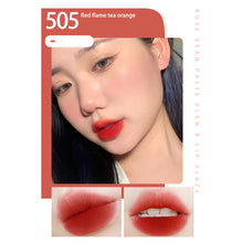 Load image into Gallery viewer, Matte Velvet Lip Gloss Non-fading Waterproof Long-lasting Nude Matte Lip Glaze Women Lip Makeup Cosmetics
