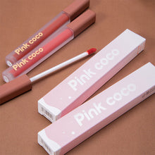 Load image into Gallery viewer, Long-lasting Matte Velvet Lip Gloss Waterproof Non-fading Portable Nude Lip Glaze Women Lip Makeup Cosmetics
