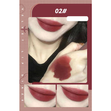 Load image into Gallery viewer, Long-lasting Matte Velvet Lip Gloss Waterproof Non-fading Portable Nude Lip Glaze Women Lip Makeup Cosmetics
