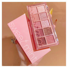 Load image into Gallery viewer, 10 Colors Eyeshadow Palette Portable Matte Pearlescent Eyeshadow Palette Long-lasting Eye Makeup Cosmetics
