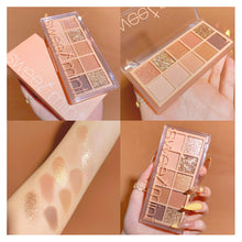 Load image into Gallery viewer, 10 Colors Eyeshadow Palette Portable Matte Pearlescent Eyeshadow Palette Long-lasting Eye Makeup Cosmetics
