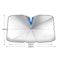 Load image into Gallery viewer, Car Interior Windshield Sunshade Umbrella Auto Anti-UV Sun Shade Window Curtain Sun Protection Accessories for Summer Visor
