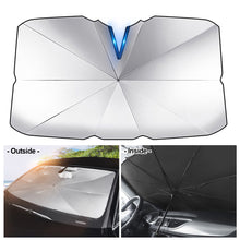 Load image into Gallery viewer, Car Interior Windshield Sunshade Umbrella Auto Anti-UV Sun Shade Window Curtain Sun Protection Accessories for Summer Visor
