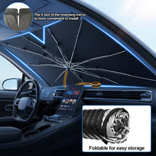 Load image into Gallery viewer, Car Interior Windshield Sunshade Umbrella Auto Anti-UV Sun Shade Window Curtain Sun Protection Accessories for Summer Visor
