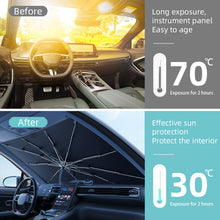 Load image into Gallery viewer, Car Interior Windshield Sunshade Umbrella Auto Anti-UV Sun Shade Window Curtain Sun Protection Accessories for Summer Visor

