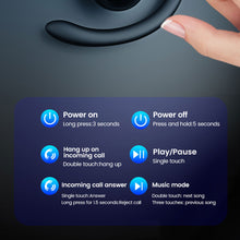 Load image into Gallery viewer, TWS Single in-Ear Wireless Headphones Bluetooth 5.2 Earphones Sports Waterproof Earbuds HiFi Handsfree Headset For Smartphones

