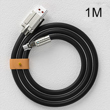 Load image into Gallery viewer, Type C Data Line 120w Fast Charging 6A 180 Rotating Ultra Fast Charging Line For Huawei Samsung Millet Bold Lengthened Silicone
