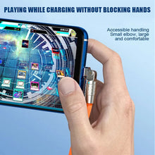 Load image into Gallery viewer, Type C Data Line 120w Fast Charging 6A 180 Rotating Ultra Fast Charging Line For Huawei Samsung Millet Bold Lengthened Silicone
