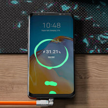 Load image into Gallery viewer, Type C Data Line 120w Fast Charging 6A 180 Rotating Ultra Fast Charging Line For Huawei Samsung Millet Bold Lengthened Silicone
