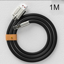 Load image into Gallery viewer, Type C Data Line 120w Fast Charging 6A 180 Rotating Ultra Fast Charging Line For Huawei Samsung Millet Bold Lengthened Silicone
