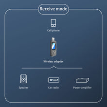 Load image into Gallery viewer, 5-IN-1 USB Dongle Bluetooth 5.0 Audio Receiver Transmitter With LCD Display Mini 3.5mm AUX RCA Wireless Adapter With MIC For TV
