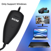 Load image into Gallery viewer, Ezcap172 USB Audio Video Grabber Capture Convert Analog Video from VHS 8mm Cassette Video Recorder Ezcap 172 Camcorder Capture
