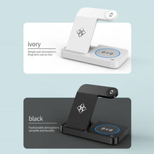 Load image into Gallery viewer, 4 in 1 Foldable Wireless Charging Station For iPhone 14 13 12 Apple Watch 7/6 For Samsung Galaxy Watch Chargers 4/3 S22 S21
