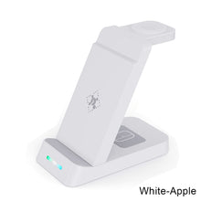 Load image into Gallery viewer, 30W 3 in 1 Wireless Charger Stand Fast Charging Dock Station For iPhone 11 12 13 14 Samsung S22 S21 Galaxy Apple Watch 8 7 6
