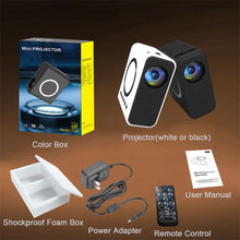 Load image into Gallery viewer, YT300 Pocket Smart Mini LED Projector,Support Miracast Airplay Phone Mirroring Mobile Proyector Beamer
