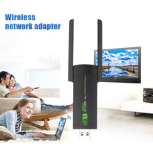 Load image into Gallery viewer, AC1300Mbps USB WiFi Bluetooth Adapter Wireless Network Card Dual-Band 2.4GHz&amp;5.8GHz Wi-Fi 5 USB For Desktop Laptop Windows 10/11
