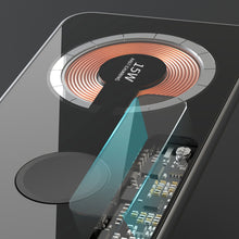 Load image into Gallery viewer, 30W Magnetic Wireless Charger 3 in 1 Stand Dual 15W Pad for iPhone 14 13 12 Pro/Airpod 3/iWatch 8 7 Transparent Qi Fast Chargers
