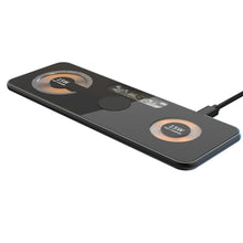 Load image into Gallery viewer, 30W Magnetic Wireless Charger 3 in 1 Stand Dual 15W Pad for iPhone 14 13 12 Pro/Airpod 3/iWatch 8 7 Transparent Qi Fast Chargers
